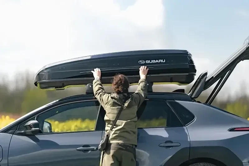 Subaru kompaktne katuseboks Black