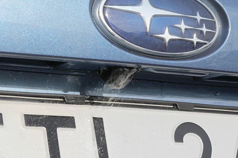 Tagurduskaamera objektiivi pesur