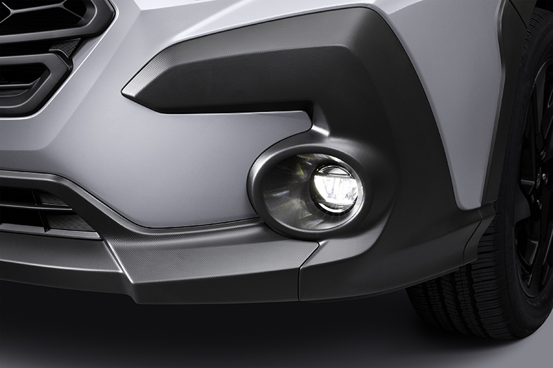 Lähivaade Subaru Crosstreki udutuledele.