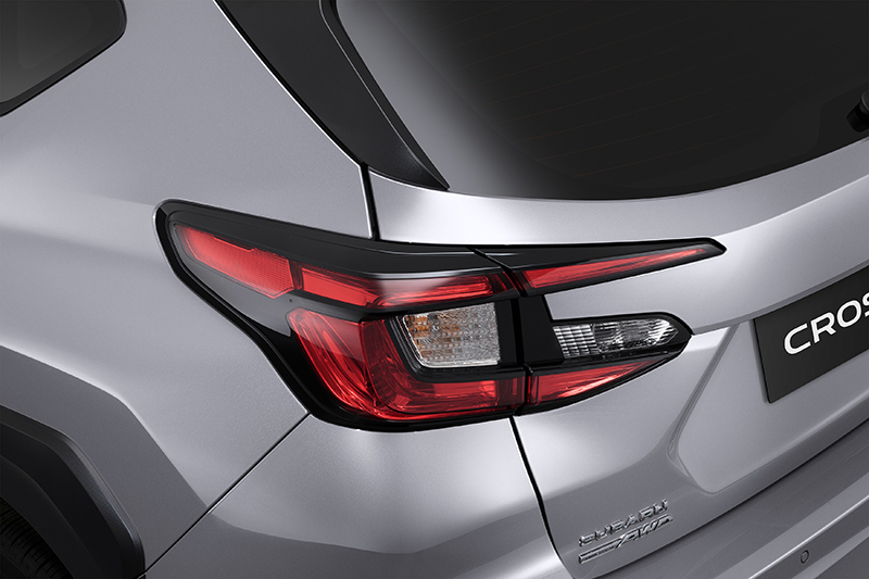 Lähivaade Subaru Crosstreki tagatulele.